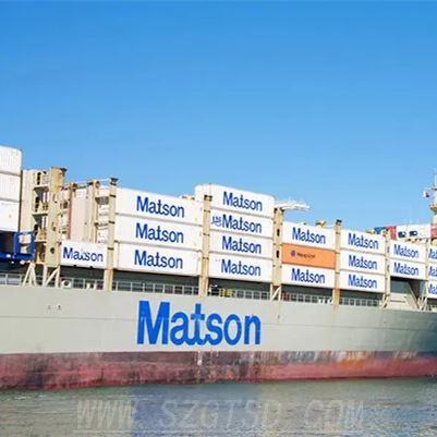 Matson美森加班船CLX＋航线、美森加班时效、美森加班船舶